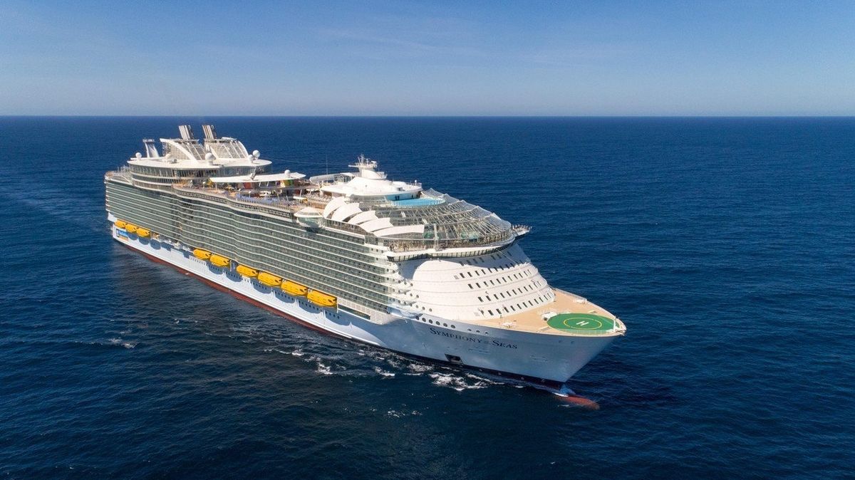 The world's largest cruise ship will set sail on Saturday.  It will also offer an Instagram specialist